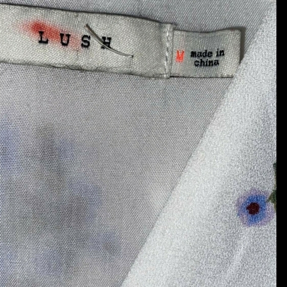 LUSH Ivory Floral Long Maxi Dress - Picture 11 of 16